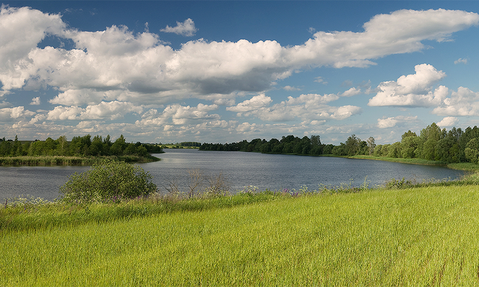 Озеро Долгое в Минске